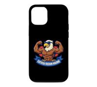 Carcasa para iPhone 12/12 Pro Máquina certificada Eagle Funny Patriotic 4th of Freedom Julio