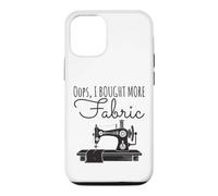 Carcasa para iPhone 12/12 Pro Máquina de Coser Quilter Costurera Alcantarillado Quilting Lover
