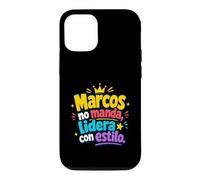 Carcasa para iPhone 12/12 Pro Marcos no Manda, lidera con Estilo