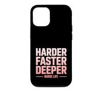 Carcasa para iPhone 12/12 Pro Más difícil más rápido Vida de Enfermera más Profunda RCP Humor