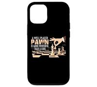 Carcasa para iPhone 12/12 Pro Más poderoso Que un Rey | Chess Piece Chess Board Chess