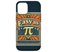 Carcasa para iPhone 12/12 Pro Matemáticas Retro Tan fáciles como Pi