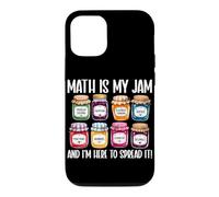 Carcasa para iPhone 12/12 Pro Math Is My Jam Funny Matemáticas Profesor Álgebra Cálculo Estudiante