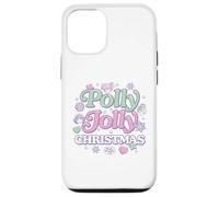 Carcasa para iPhone 12/12 Pro Mattel - Polly Pocket Holidays - Polly Jolly Navidad Iconos