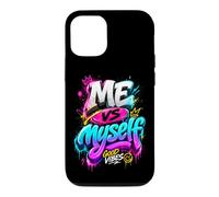 Carcasa para iPhone 12/12 Pro Me Vs Myself Graffiti Style Urban Streetwear Apparel Design