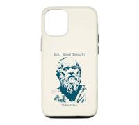 Carcasa para iPhone 12/12 Pro Mediocrates Eeh Filosofía Bastante Buena y Divertida