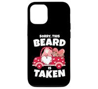 Carcasa para iPhone 12/12 Pro Mens Sorry This Beard is Taken - Barba de gnomo para el día de San Valentín