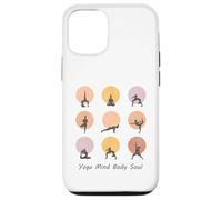 Carcasa para iPhone 12/12 Pro Mente Cuerpo Alma Amante Yoga
