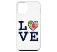 Carcasa para iPhone 12/12 Pro Mes De La Concienciación sobre El Autismo Love Accept
