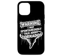 Carcasa para iPhone 12/12 Pro Meteorólogo Divertido Tornado Fan del Clima