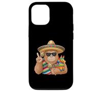 Carcasa para iPhone 12/12 Pro Mexicano Bigfoot Poncho Cinco De Mayo Fiesta Sombrero Meme