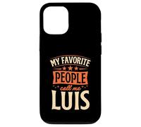 Carcasa para iPhone 12/12 Pro Mi Gente Favorita me Llama Luis Nombre Personalizado