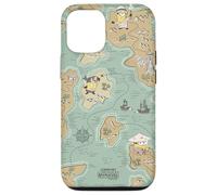 Carcasa para iPhone 12/12 Pro Minions & Monsters Treasure Map All Over Print