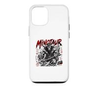 Carcasa para iPhone 12/12 Pro Minotauro Laberinto de Sangre Monstruo Griego Antiguo