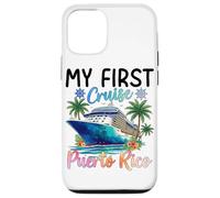 Carcasa para iPhone 12/12 Pro Mis primeras Vacaciones en Crucero en Puerto Rico