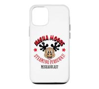 Carcasa para iPhone 12/12 Pro Misha Moose Mishaoblast Divertido Soviético Retro Propaganda