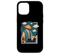Carcasa para iPhone 12/12 Pro Mito Legendario japonés del Paisaje Nublado de la Cultura del Guerrero Ron