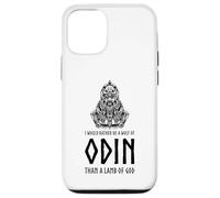 Carcasa para iPhone 12/12 Pro Mitología nórdica Medieval - Un Lobo de Odín - Religión vikinga