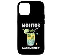 Carcasa para iPhone 12/12 Pro Mojitos Made Me Do It Cóctel Lima Mentas
