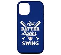 Carcasa para iPhone 12/12 Pro Mom Baseball Batter Batter Swing Hey Game Day Baseball Lover