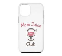 Carcasa para iPhone 12/12 Pro Mom Juice Club Funny Wine Drinking Mothers Humor Design