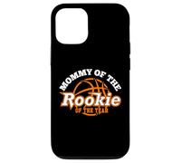 Carcasa para iPhone 12/12 Pro Mommy Rookie of The Year Basketball Family Matching Sports