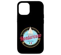 Carcasa para iPhone 12/12 Pro Monterosso Cinque Terre La Spezia Retro Italia Vintage