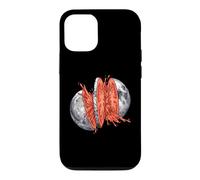 Carcasa para iPhone 12/12 Pro Moon Tomate Slice Fresh Juice Splash - Arte Espacial Surrealista