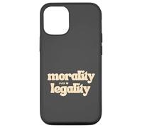 Carcasa para iPhone 12/12 Pro Moralidad sobre la legalidad Código Moral Brújula Buen Humano Sé Amable
