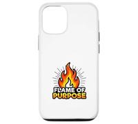 Carcasa para iPhone 12/12 Pro Motivación impulsada por un propósito Diseño de mentalidad de energía de Fuego