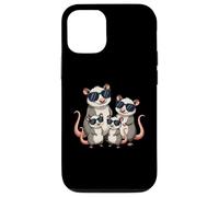 Carcasa para iPhone 12/12 Pro Mouse Rat Family Sunglasses Animal Lover Cute Mice