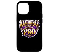 Carcasa para iPhone 12/12 Pro Mujer Daubing Like A Pro Funny Bingo Night Event Lover Lady