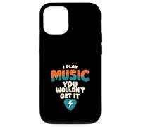 Carcasa para iPhone 12/12 Pro Músico Humor Guitarrista Identidad Música Estilo de Vida Banda