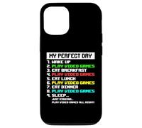 Carcasa para iPhone 12/12 Pro My Day Jugar Videojuegos Gamer Chicos Hombres Niños Divertido