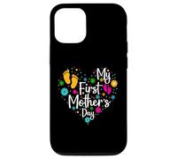 Carcasa para iPhone 12/12 Pro My First Mothers Day For New Mom Women First Mother's Day