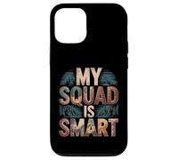 Carcasa para iPhone 12/12 Pro My Squad Is Smart Grupo de Inteligencia Educativa -