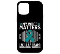 Carcasa para iPhone 12/12 Pro My Voice Matters Support Sexual Assault Awareness Gifts