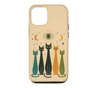Carcasa para iPhone 12/12 Pro Mystic Cats Celestial Eye Moon Feline
