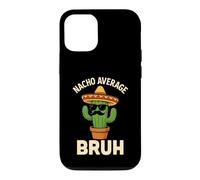 Carcasa para iPhone 12/12 Pro Nacho Promedio Bruh Meme Chistes Divertidos Cumpleaños Mexicanos Niños