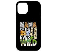 Carcasa para iPhone 12/12 Pro Nana of The Four Ever Wild - Lindo Safari Jungle para su Cuarto cumpleaños