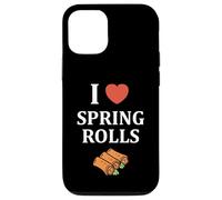 Carcasa para iPhone 12/12 Pro Nem Food Funny Simple Quote I Love Spring Rolls