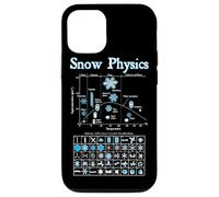 Carcasa para iPhone 12/12 Pro Nerd Nieve Física Let it Snow Day Matemáticas Science Teacher Geek
