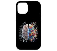 Carcasa para iPhone 12/12 Pro Neurociencia Cerebro Pensamiento Ciencia Creatividad Mente
