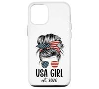Carcasa para iPhone 12/12 Pro New American Woman Proud USA Girl 2026 Citizenship