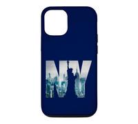 Carcasa para iPhone 12/12 Pro New York City Statue of Liberty NY Photo Silhouette