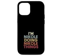 Carcasa para iPhone 12/12 Pro Nikole Name Nikole Personalized Name First Given