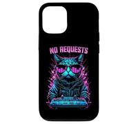 Carcasa para iPhone 12/12 Pro No Hay peticiones House Cat DJ Rave EDM Music Deejay Equalizer