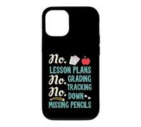 Carcasa para iPhone 12/12 Pro No Lesson Plans, Grading, Teacher Summer Break Graphic Fun