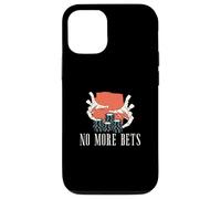 Carcasa para iPhone 12/12 Pro No más apuestas Funny Casino Juego Poker Noche Un Distribuidor de Tarjetas