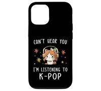 Carcasa para iPhone 12/12 Pro No Puedo oírte Estoy Escuchando K-Pop Kawaii KPOP Lover
